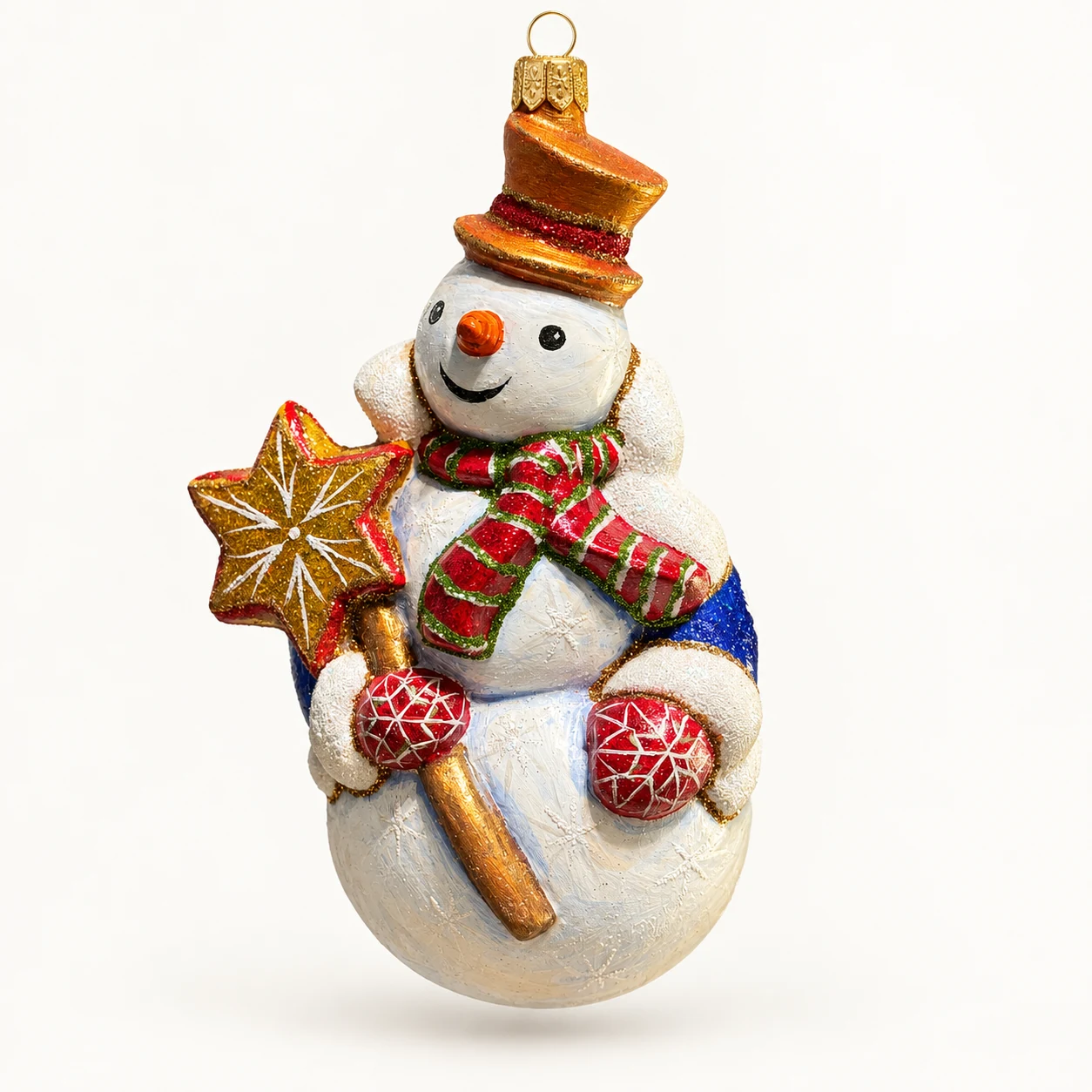 Starlight Snowman (Papier-Mâché)