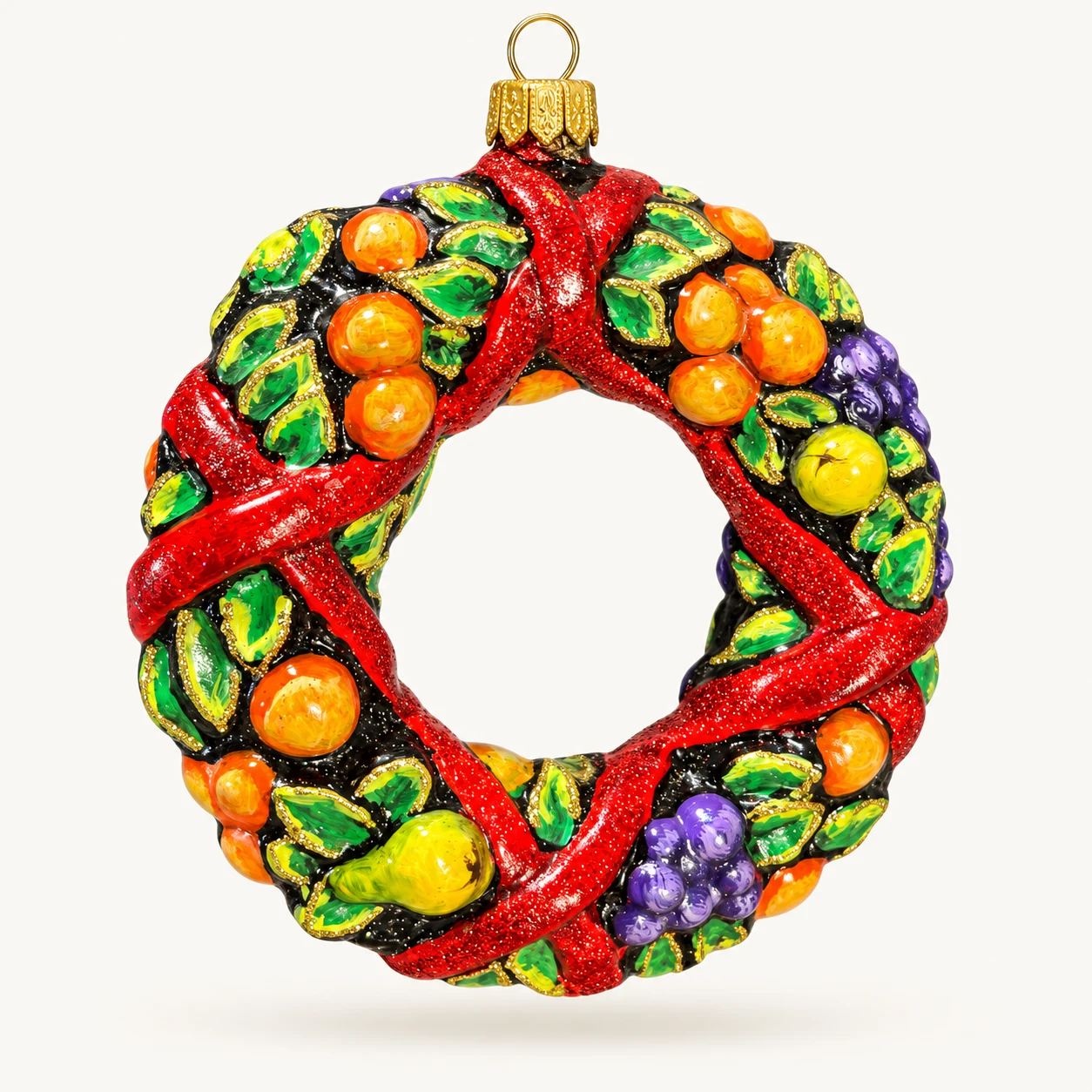 Della Robbia Wreath (Papier-Mâché)