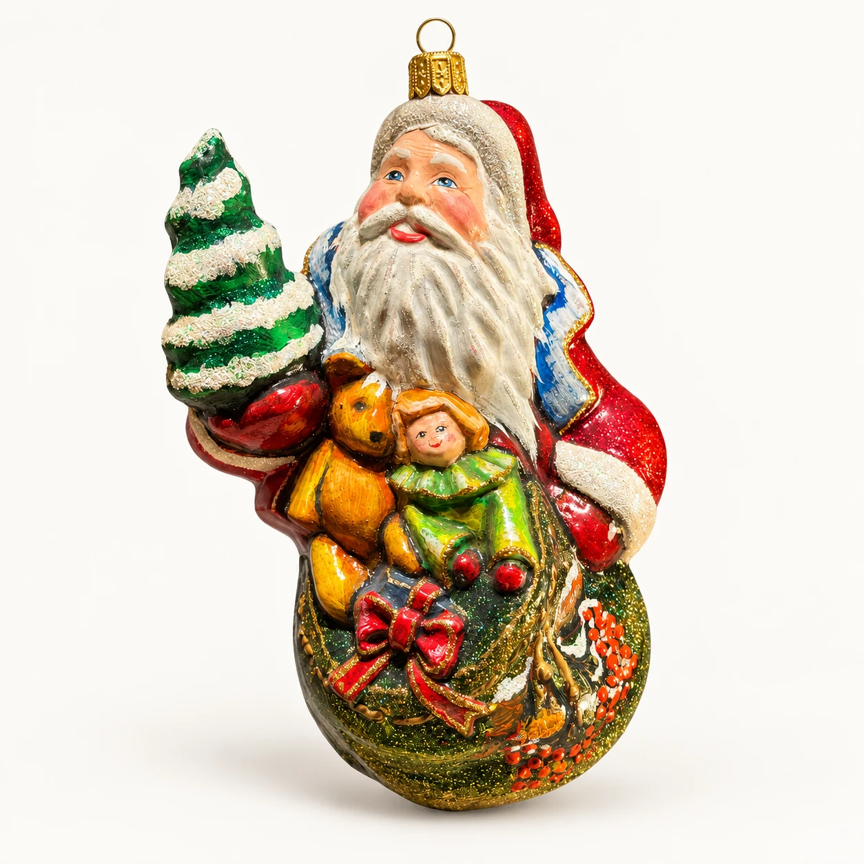 Toymaker's Santa (Papier-Mâché)